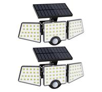 Lepro Lampe de Sécurité Solaire Extérieur Puissante IP65 1200LM 2PCS