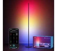 Lepro OE1 Lampadaire d'Angle Connecté RGBIC WiFi, Musique Sync