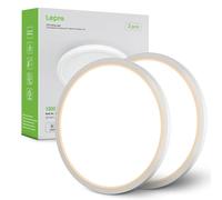 Lepro Plafonnier LED 18W, 3000K 1800LM, Angle 115°, Non Dimmable, 2Pcs