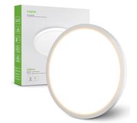 Lepro Plafonnier Salle de Bain 24W 3000K 2400 lm, Non Dimmable, IP44, 1Pcs