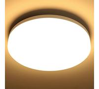 Lepro Plafonnier Salle de Bain LED Rond 15W 3000K 1500 lm IP54
