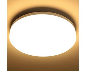 Lepro Plafonnier Salle de Bain LED Rond 15W 3000K 1500 lm IP54