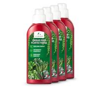 LERAVA Engrais Plantes Vertes Intérieur (4x700ml) - Engrais Liquide Universel - Nourrit et Renforce les Plantes Vertes d’Intérieur - Croissance et Vitalité Optimales - Idéal Monstera, Ficus, Pothos
