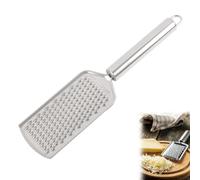 leruiyezs Râpe avec Poignée Ovale Acier Inoxydable Râpe à Fromage Fine pour Parmesan Zesteur Cuisine Manuel pour Citron Chocolat Gingembre Carotte Noix Outil de Cuisine Compact avec Surface de Râpage