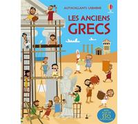 Les anciens Grecs - Autocollants Usborne - Dès 5 ans - Fiona Watt - Usborne - broché - Document jeunesse
