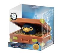 Plastoy Tirelire Chibi Les Animaux fantastiques - Niffleur dans sa valise - Plastique 8 cm