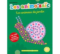 Les animo'zaïc - Les animaux du jardin + de 1200 pastilles autocollantes repositionnables