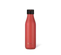 LES ARTISTES Paris A-1962 Bottle'Up, 500 ml, Gourde isotherme sans BPA, Réutilisable, Garde au chaud 12h et au froid 24h, Acier Inoxydable, Design Red