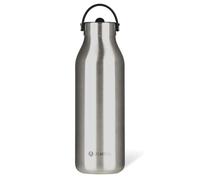 LES ARTISTES Paris A-2396 Bottle'Up 2.0, 1,5 litre, Gourde isotherme sans BPA, Réutilisable, Garde au chaud 12h et au froid 24h, Poignée, Acier Inoxydable, Design Pearl