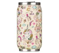 Les Artistes Paris – Gourde canette Licorne Ivoire Bril 280 ml