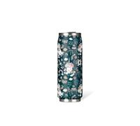 LES ARTISTES Paris A-4223, Canette isotherme, 500 ml, Gourde isotherme sans BPA, Réutilisable, Bec verseur rabattable avec paille, Acier Inoxydable, Design Unicorn