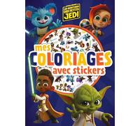 LES AVENTURES DES PETITS JEDI - Mes Coloriages avec stickers - STAR WARS - Collectif - Hachette Disney - broché - Document jeunesse