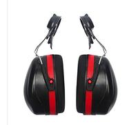 Les cache-oreilles Uobeketo peuvent être installés sur un casque - Blocage du bruit amovible - Protection auditive pour chantier de construction - Casque de sécurité monté sur capuchon