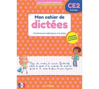 Les cahiers Bordas - Mon cahier de dictées CE2 - Françoise Lemau - Bordas - broché - Scolaire / Universitaire