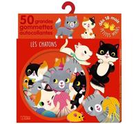 Les Chatons - 50 Grandes Gommettes Autocollantes
