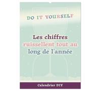 Les chiffres ruissellent tout au long de l'année (Calendrier mural 2027 DIN A2 horizontal), CALVENDO calendrier mensuel: Calendrier DIY pastel avec un sablier en toile de fond pour vos idées créatives