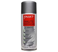 Les Colis Noirs LCN - Bombe de Peinture Résistance Haute Température Gris - Spray Aérosol Décoration - BPM05