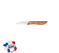 Les Colis Noirs LCN - Epluchette INOX Manche Bois d'Olivier La Fourmi - Ustensile Cuisine Couteau Éplucheur - 340
