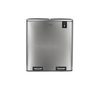 Les collectors n°904 poubelle de tri à pédale 60L inox edition