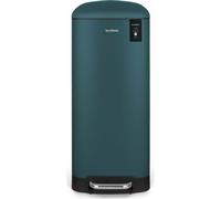 Les Collectors no 716 Poubelle bleu pétrole 30 litres Poubelle à pédale