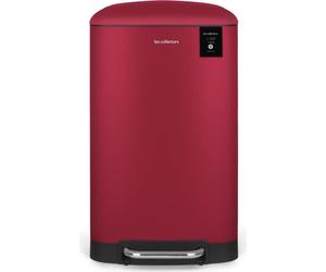 Les Collectors no 722 Poubelle, Rouge, 30 litres, Poubelle à pédale, Poubelle à pédale