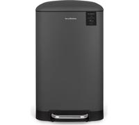 Les Collectors No 731 Poubelle à pédale gris anthracite 30 litres Poubelle à pédale