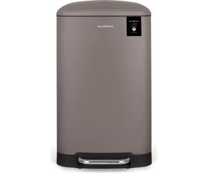 Les Collectors no 883 Poubelle, Taupe, 40 litres, Poubelle à pédale, Poubelle à pédale
