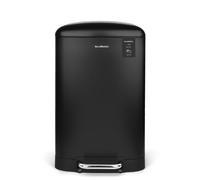 Les Collectors No 505 Poubelle à pédale Noir 20 litres Poubelle à pédale