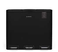Poubelle pédale Les Collectors Noir 3x18 L