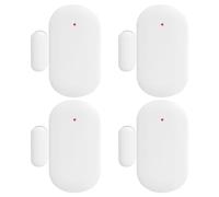 Les détecteurs d'ouverture NIVIAN-Pack 4 valables pour Les Portes et Les fenêtres compatibles avec l'alarme NIVIAN-Convient à 433 MHz Intérieur-Wireless-Wireless - Installation Facile Pas de câbles