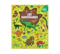 Les dinosaures - 400 autocollants - Luca Maggi - Piccolia - broché - Document jeunesse