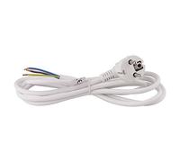 Les eMOS Flexo-câbles PVC 3 x 1,0 mm, 2 m, Blanc, Bois cR2 h05 vV-f hY005-f3