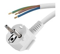 Les eMOS Flexo-câbles PVC 3 x 1 mm Blanc 3 m h05 vV-kF-cR2-f3 hY005-f
