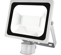 Les emos * Model, réflecteur LED 30 W PIR, CW, aluminium, Professionnel, Silver, 23,5 x 12 x 27,5 cm