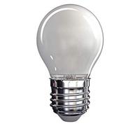 Les emos z74244 A + +, ampoule LED Mini Globe à filament A + + Blanc chaud Mat, verre, 4 W, E27, transparent, 5,2 x 8,7 cm