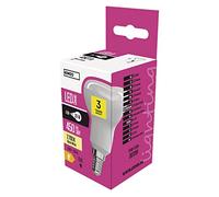 Les emos zq7220 Ampoule LED a +, Classic R50, blanc chaud, verre, 6 W, E14, transparent, 5,2 x 9, 5 cm