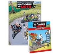 Les Fondus de moto - tome 09 + calendrier 2025 offert - Hervé Richez - Bamboo Eds - cartonné - Bande dessinée