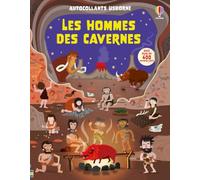 Les hommes des cavernes - Autocollants Usborne - Dès 5 ans