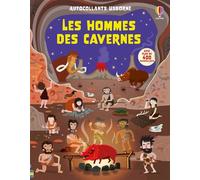 Les hommes des cavernes - Autocollants Usborne - Dès 5 ans