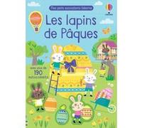 Les lapins de Pâques - Mes petits autocollants Usborne - Dès 3 ans - Jessica Greenwell - Usborne - broché - Document jeunesse