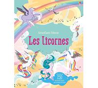 Les Licornes - Autocollants Usborne Fiona Watt (Auteur), Camilla Garofano (Illustration), Mary Cartwright (Conception couverture ou illustration), Véronique Duran (Traduction)