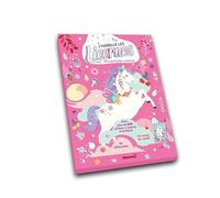Les licornes - J'habille les licornes - Ma pochette créative - Licornes - Stickers - Mode - Stylisme - création - Autocollants - Croquis - Paillettes - 5 ans