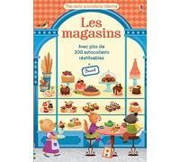 Les magasins - Mes petits autocollants Usborne
