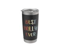 Les meilleures femmes graphiques rétro vintage Holly Ever Gobelet isotherme en acier inoxydable double paroi