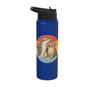 Les meilleurs amis des dauphins et des phoques Stainless Steel Insulated Water Bottle