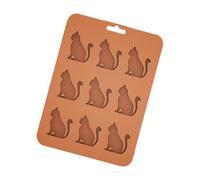 Les moules à boules de glace en forme de chat assurent une production rapide d ' accessoires de boissons Moules à glace en silicone adaptés fêtes et plateau familial pour