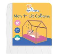 Les noursons - Matelas Enfant / Bébé 80x160 cm - Idéal pour Lit Cabane / Lit Gigogne - Réversible - Oeko Tex - Garantie 2 ans