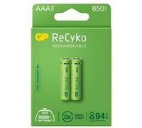 Les piles rechargeables GP ReCyko 850mAh AAA allient performanc