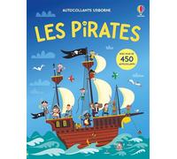 Les pirates - Autocollants Usborne - Dès 5 ans - Fiona Watt - Usborne - broché - Document jeunesse