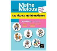 Les Rituels Mathématiques Grande Section Et Ash - Matériel 96 Cartes (Format A4) + 16 Transparents